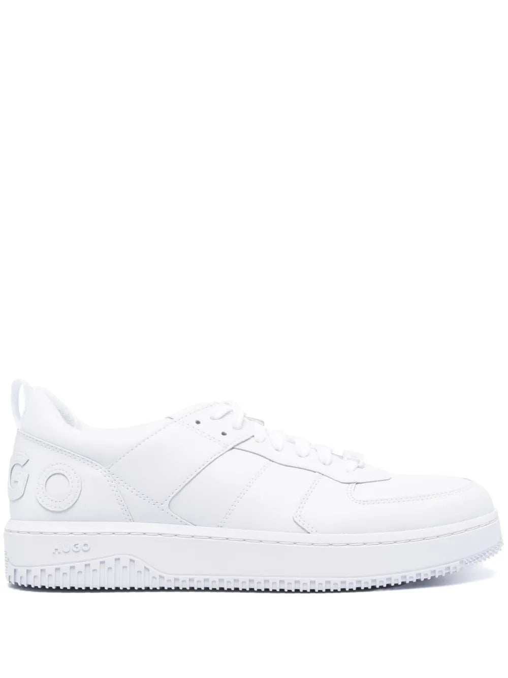 Hugo Logo-Embossed Lace-Up Sneakers