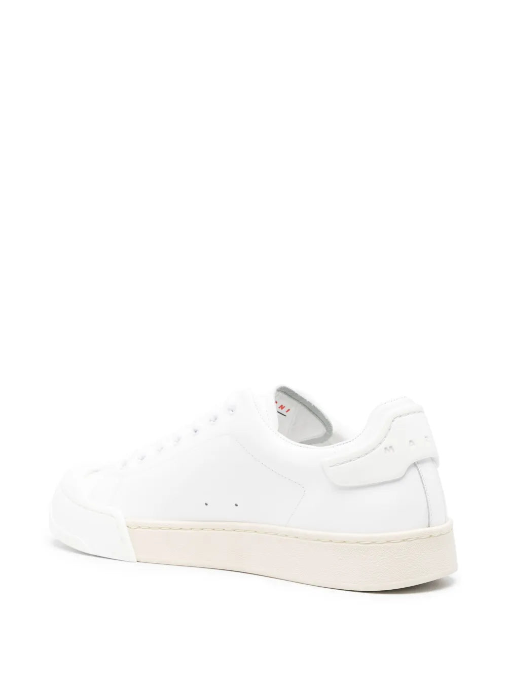Marni Logo-Debossed Tonal Leather Sneakers