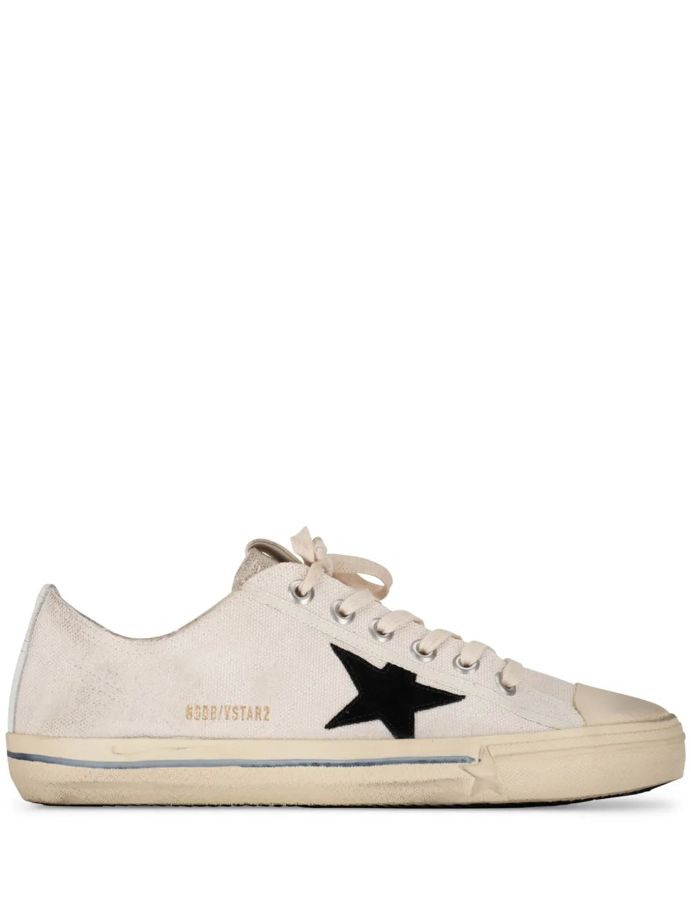 Golden Goose V-Star Distressed Sneakers