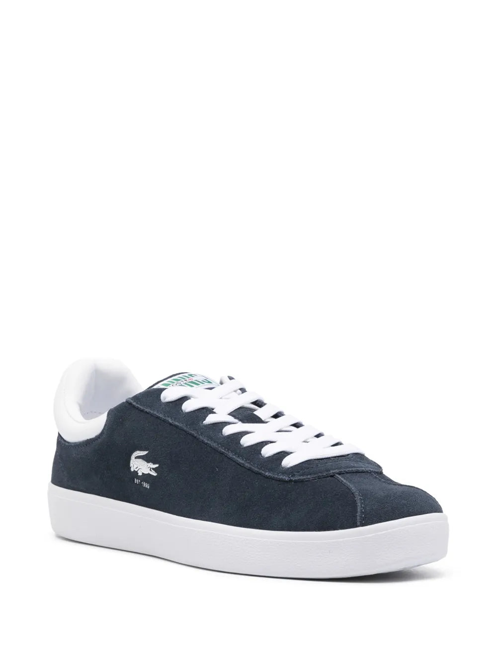 Lacoste Logo-Debossed Suede Sneakers
