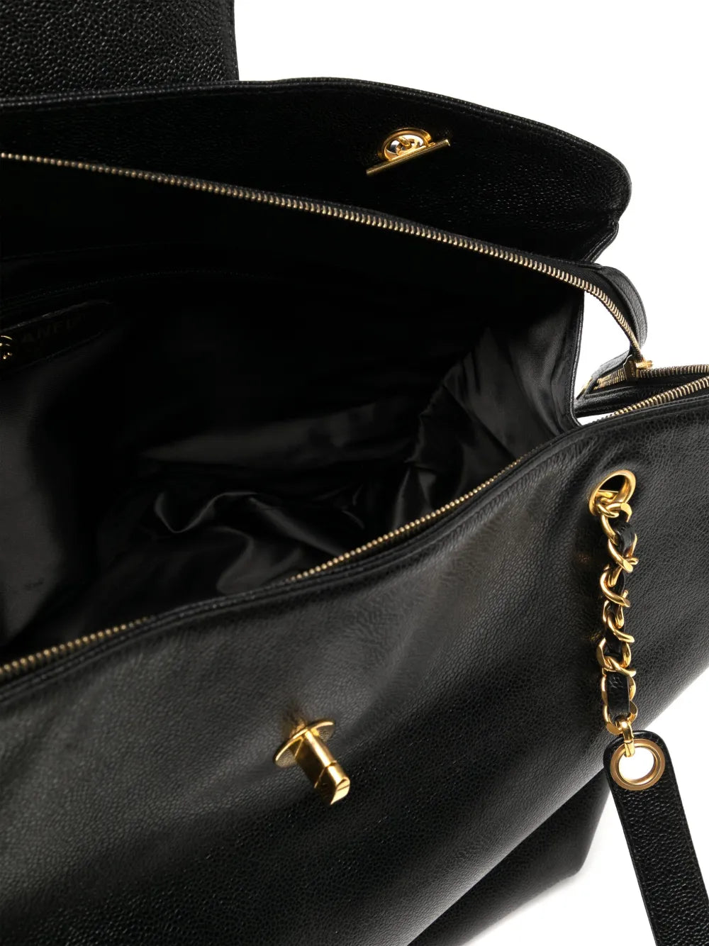 Pre-OwnedCHANEL Pre-OwnedSupermodel leather tote bag