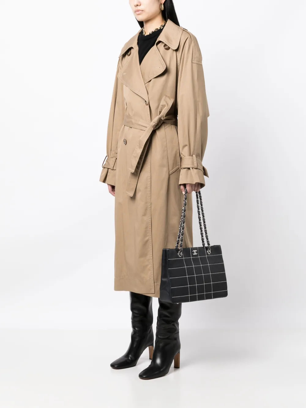 Pre-OwnedCHANEL Pre-OwnedWild Stitch shoulder bag