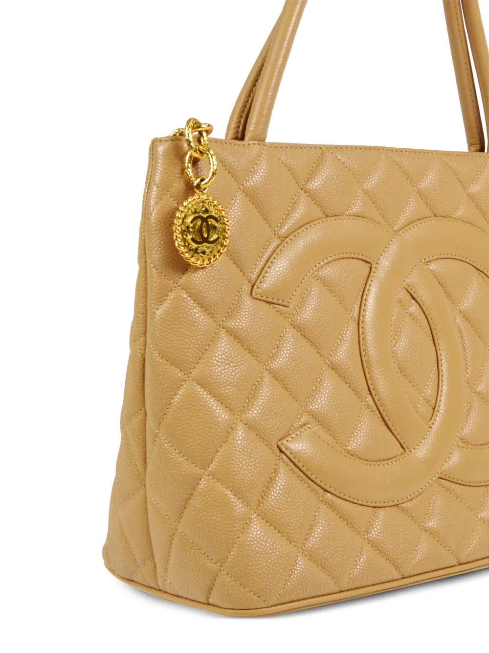 Pre-OwnedCHANEL Pre-Owned2002 Medallion quilted tote bag