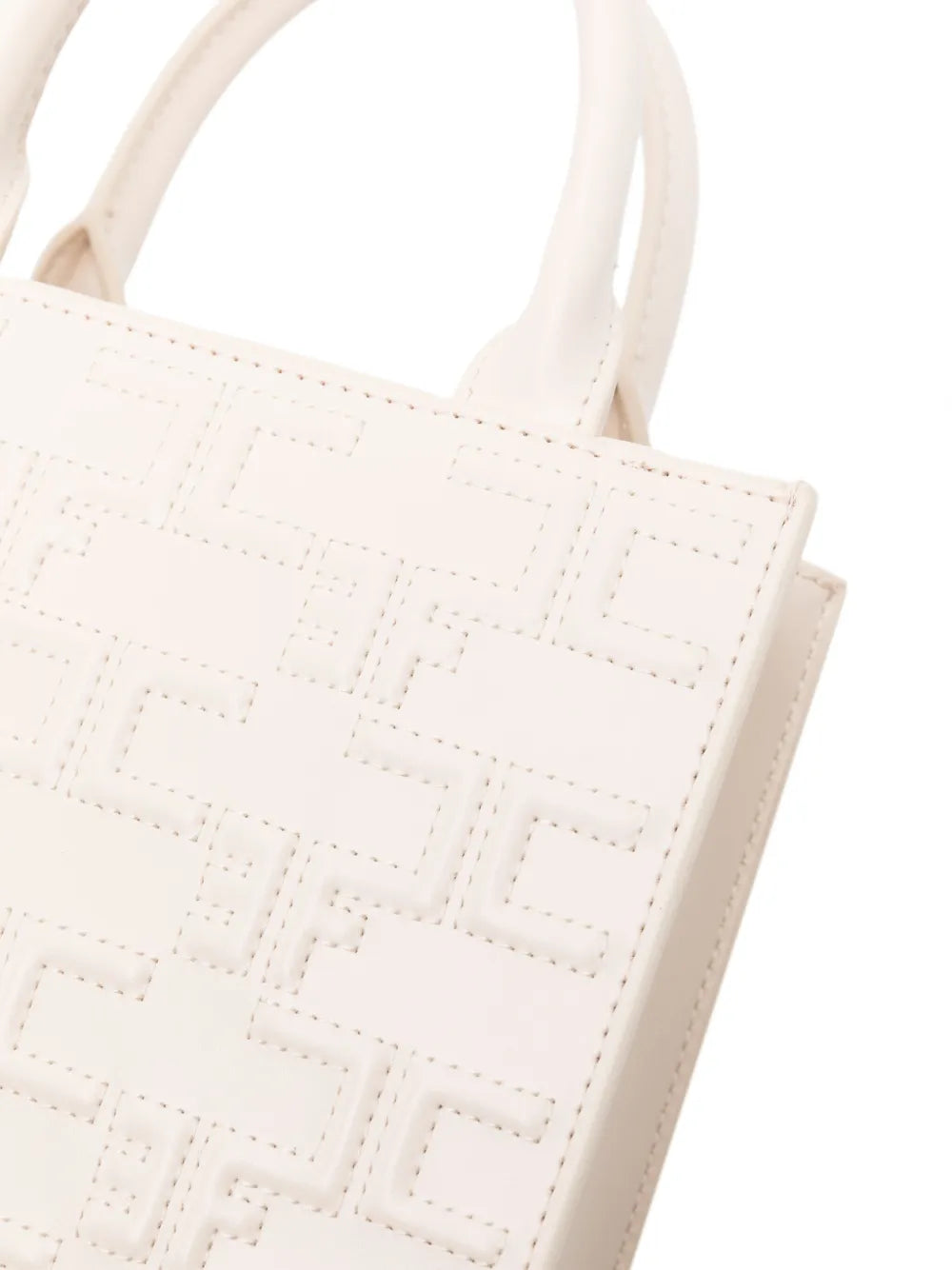 Elisabetta Franchismall monogram-embossed tote bag