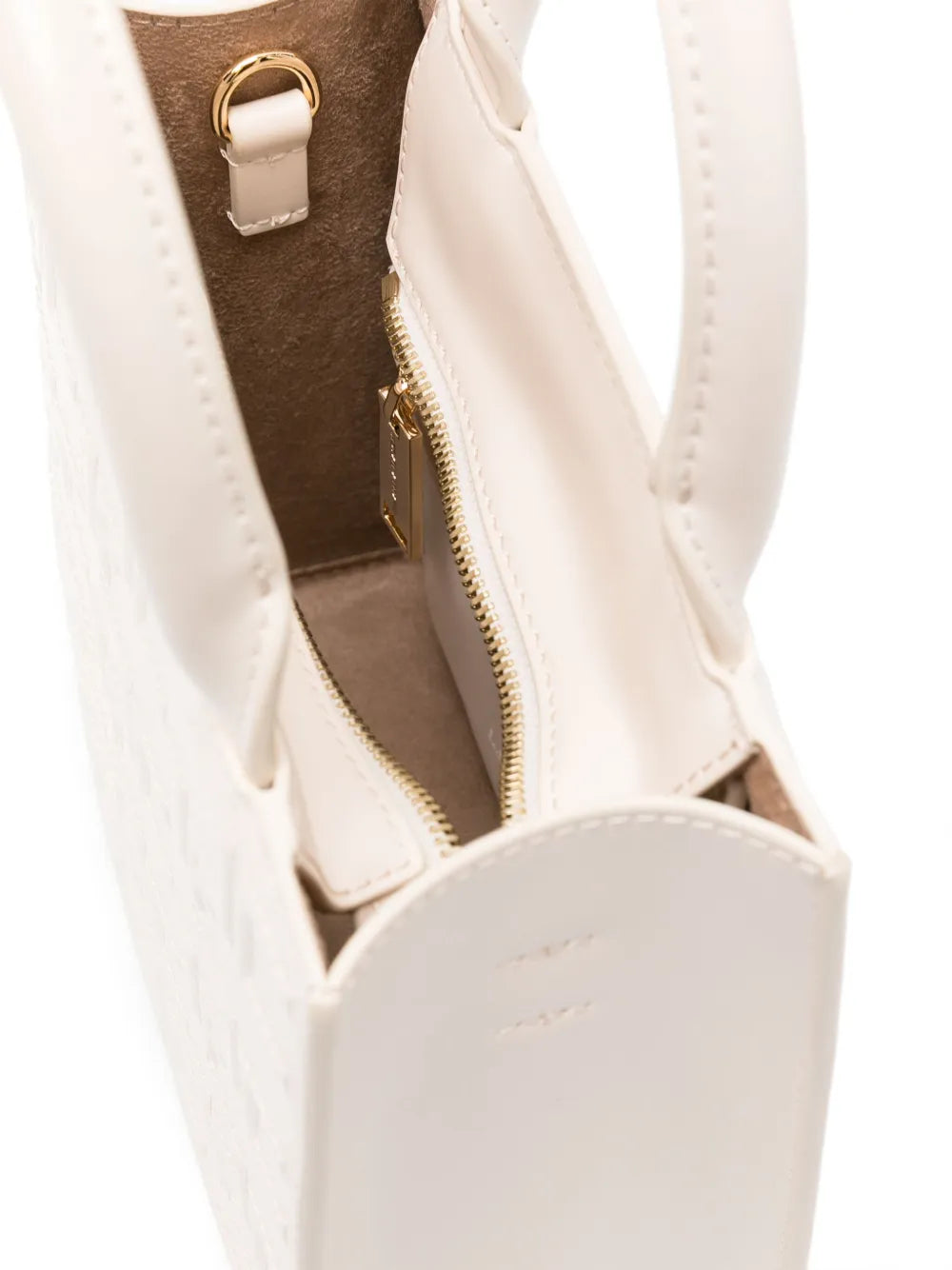 Elisabetta Franchismall monogram-embossed tote bag