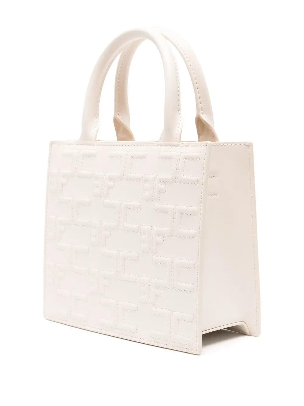 Elisabetta Franchismall monogram-embossed tote bag