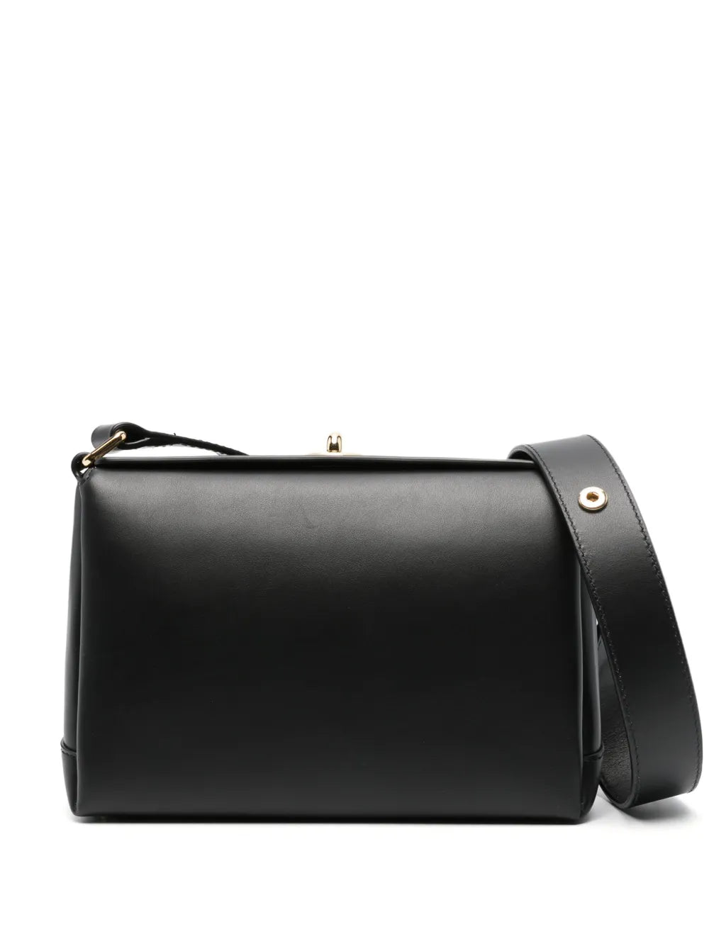 Plan Ctwist-lock leather shoulder bag