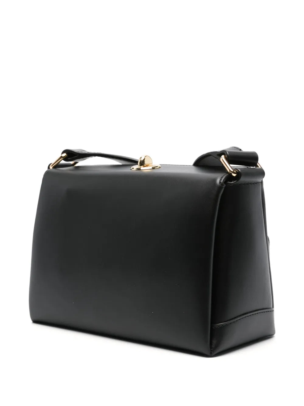 Plan Ctwist-lock leather shoulder bag