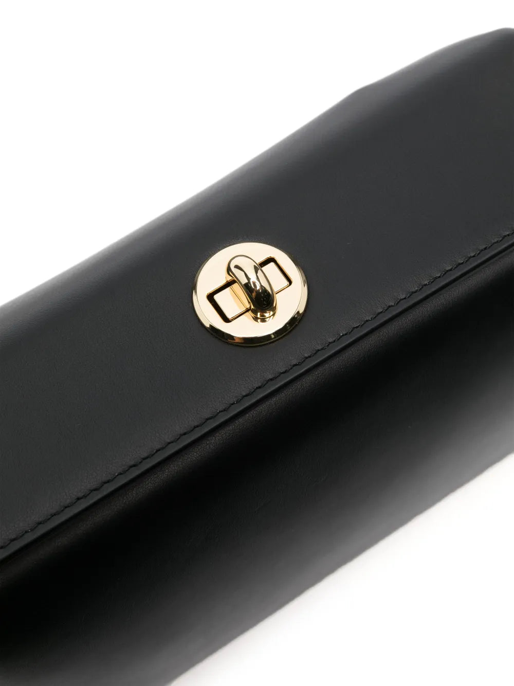 Plan Ctwist-lock leather shoulder bag