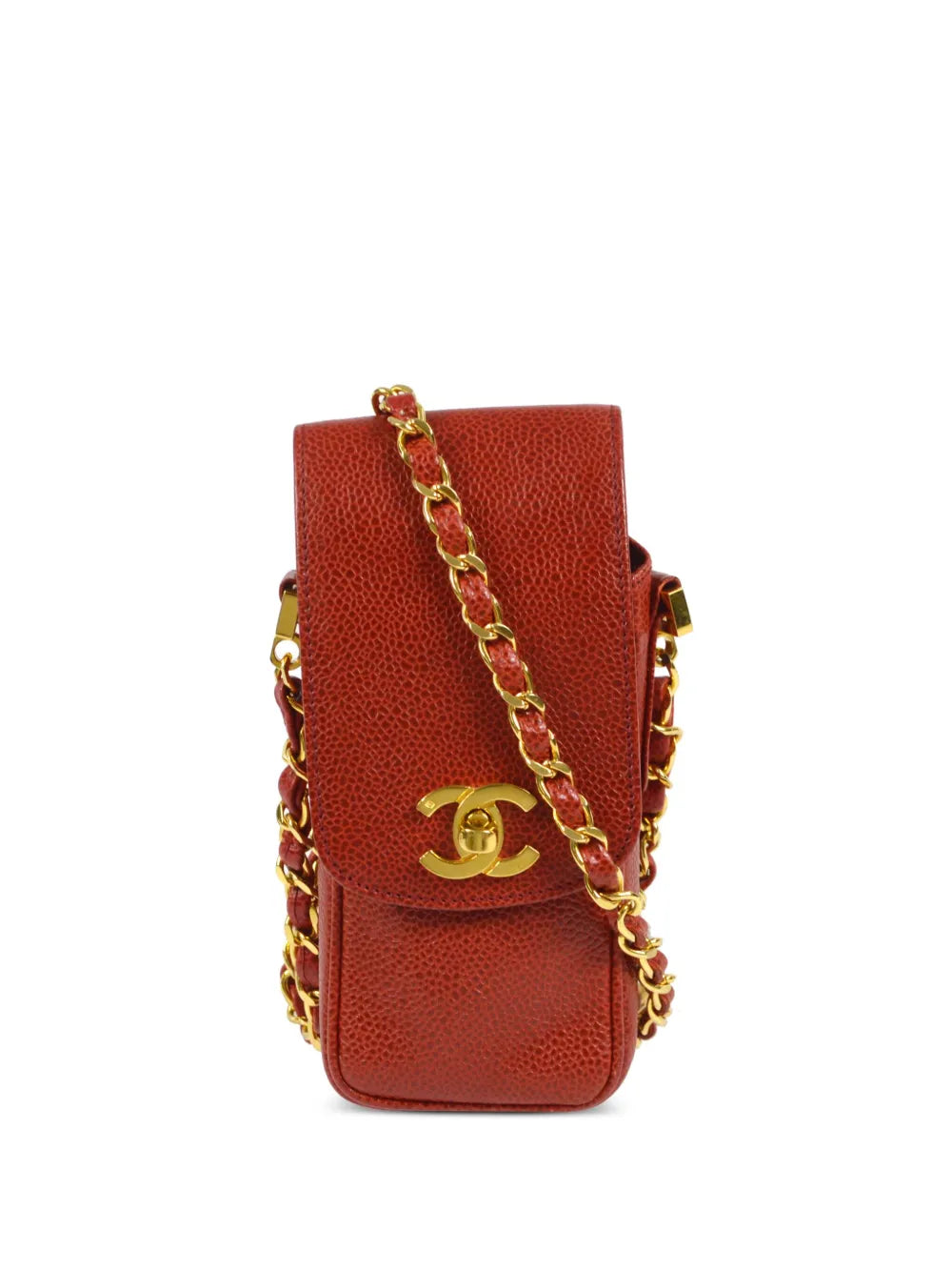Pre-OwnedCHANEL Pre-Owned1995 CC turn-lock accessory shoulder bag