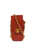 Pre-OwnedCHANEL Pre-Owned1995 CC turn-lock accessory shoulder bag