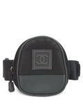 Pre-OwnedCHANEL Pre-Owned2003 Sports line logo-appliqubelt bag