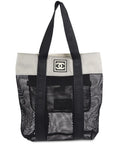 Pre-OwnedCHANEL Pre-Owned2003 Sport Line mesh tote bag