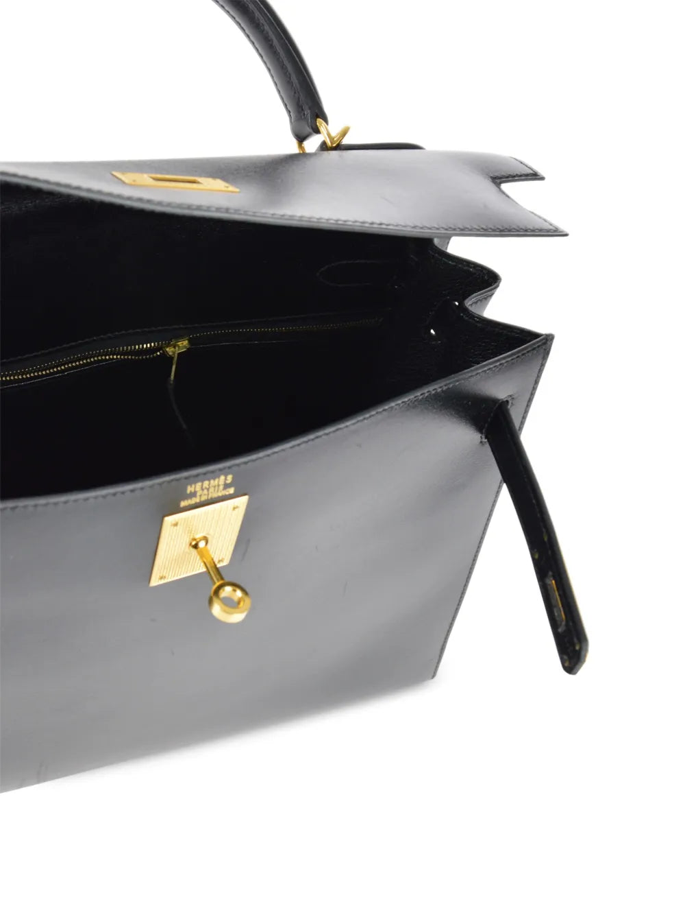 Pre-OwnedHermre-Owned2004 Kelly 32 Sellier two-way handbag