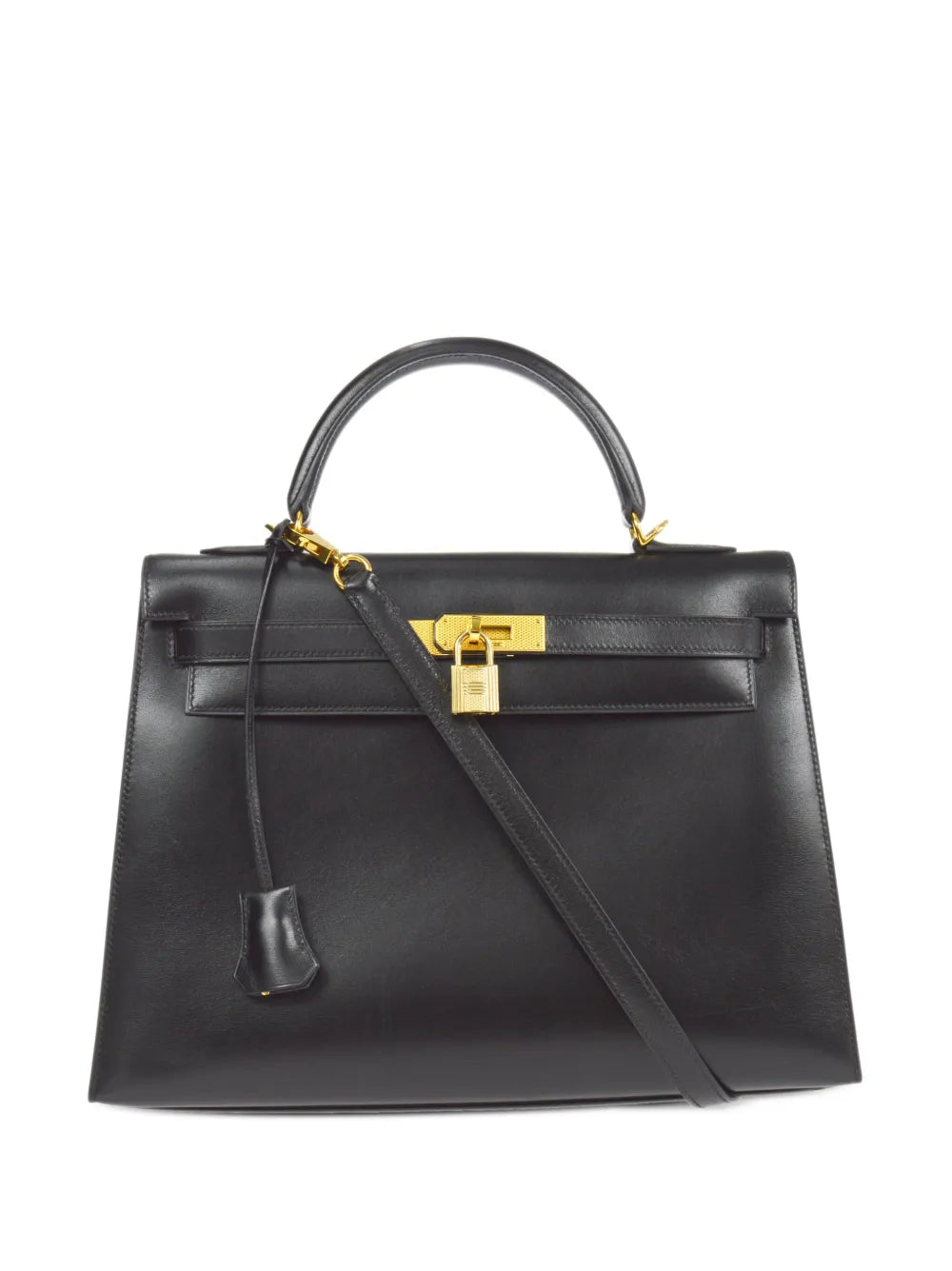 Pre-OwnedHermre-Owned2004 Kelly 32 Sellier two-way handbag