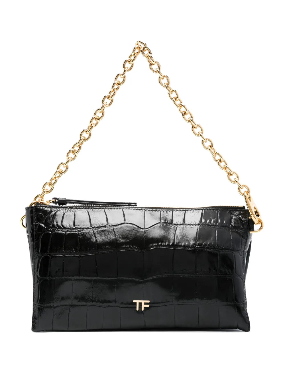 TOM FORDcrocodile-embossed leather bag