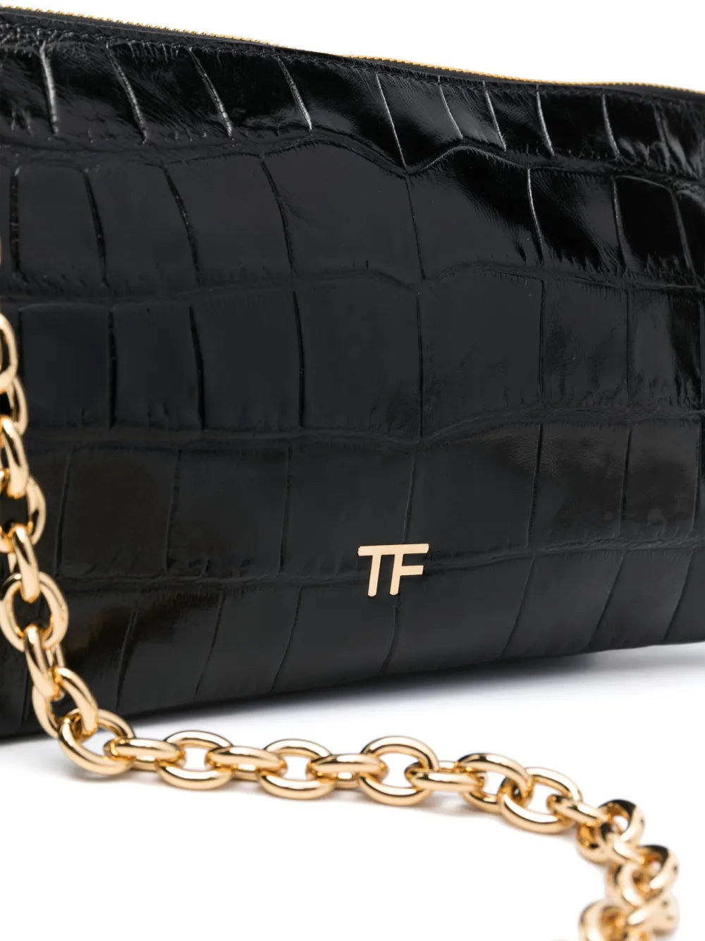 TOM FORDcrocodile-embossed leather bag