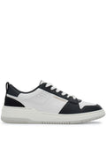 Ferragamo Two-Tone Leather Sneakers