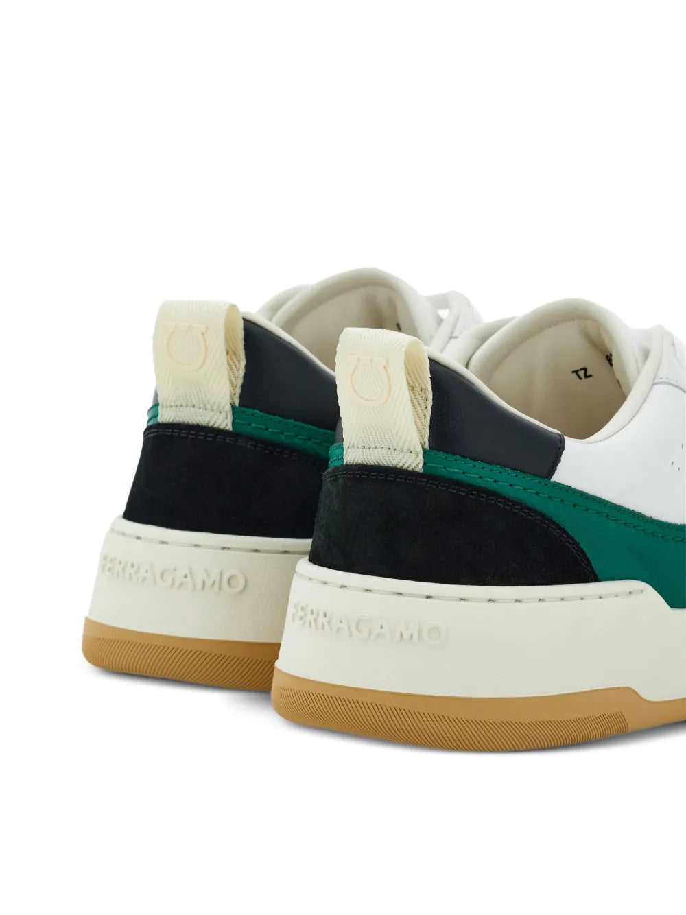 Ferragamo Dennis Panelled Sneakers