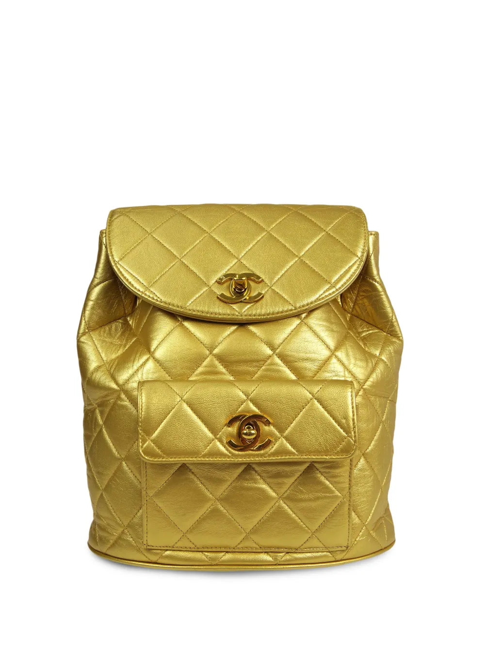 Pre-OwnedCHANEL Pre-Owned1985-1990 Duma diamond-quilted backpack