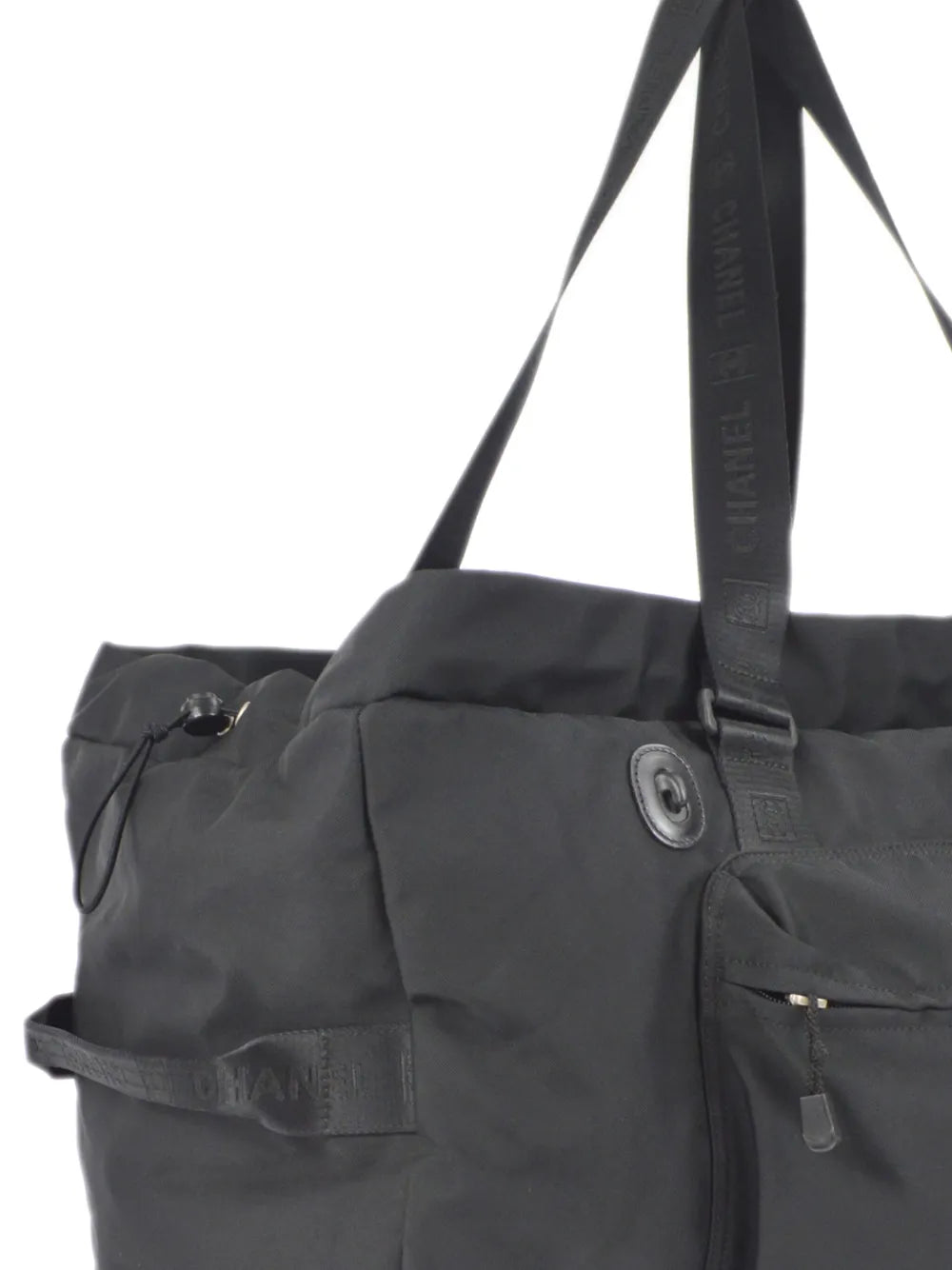 Pre-OwnedCHANEL Pre-Owned2003 Sports Line duffle gym bag