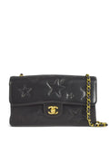 Pre-OwnedCHANEL Pre-Owned1995 star stitch medium Classic Flap shoulder bag