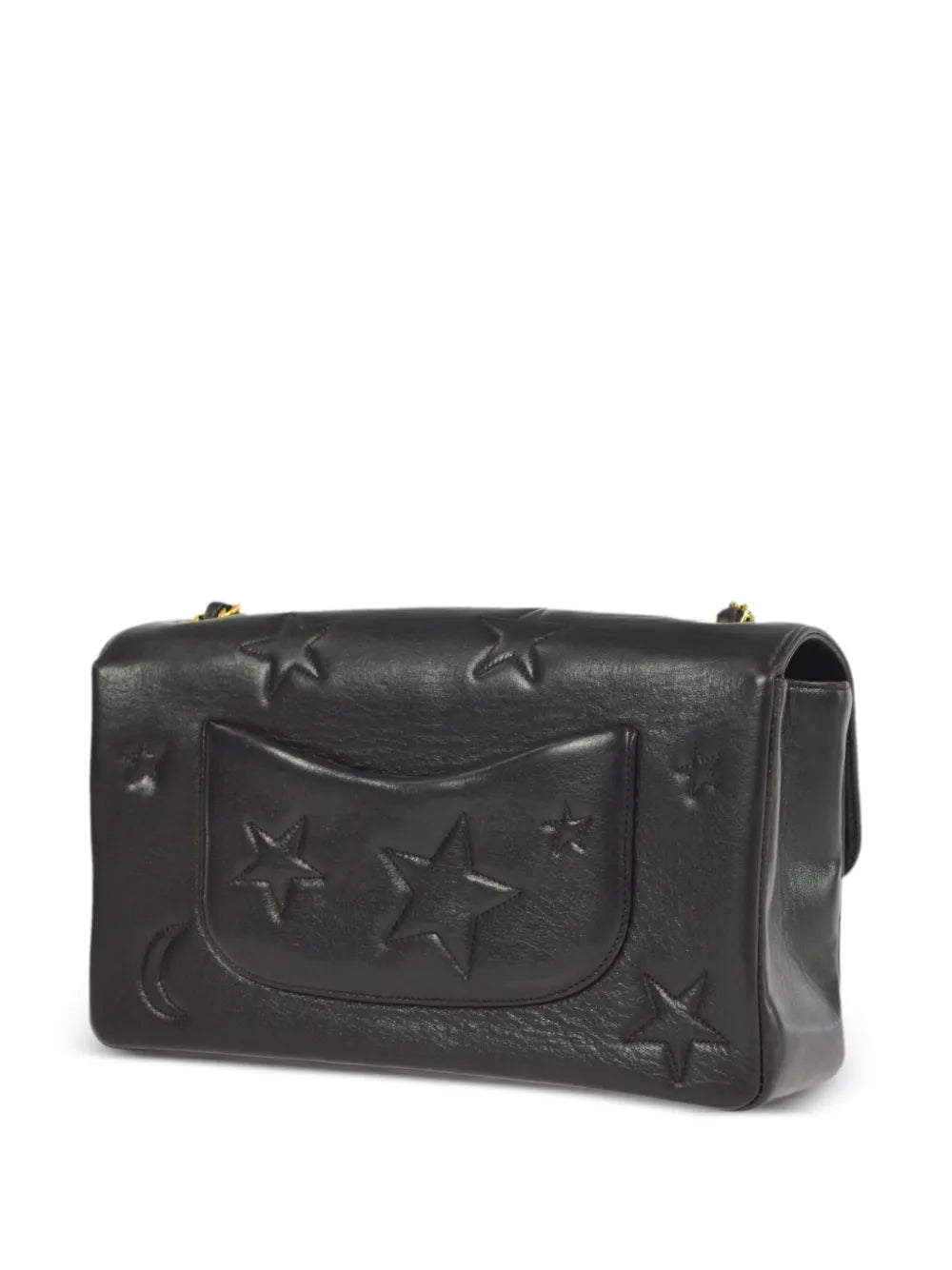 Pre-OwnedCHANEL Pre-Owned1995 star stitch medium Classic Flap shoulder bag