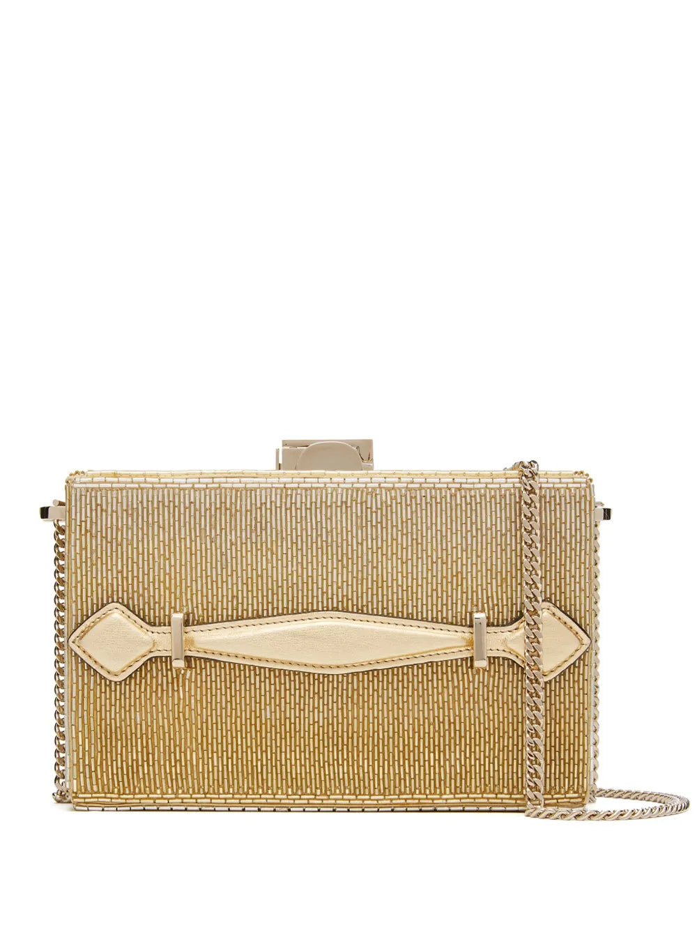 Oscar de la RentaAlibi bugle-bead clutch bag