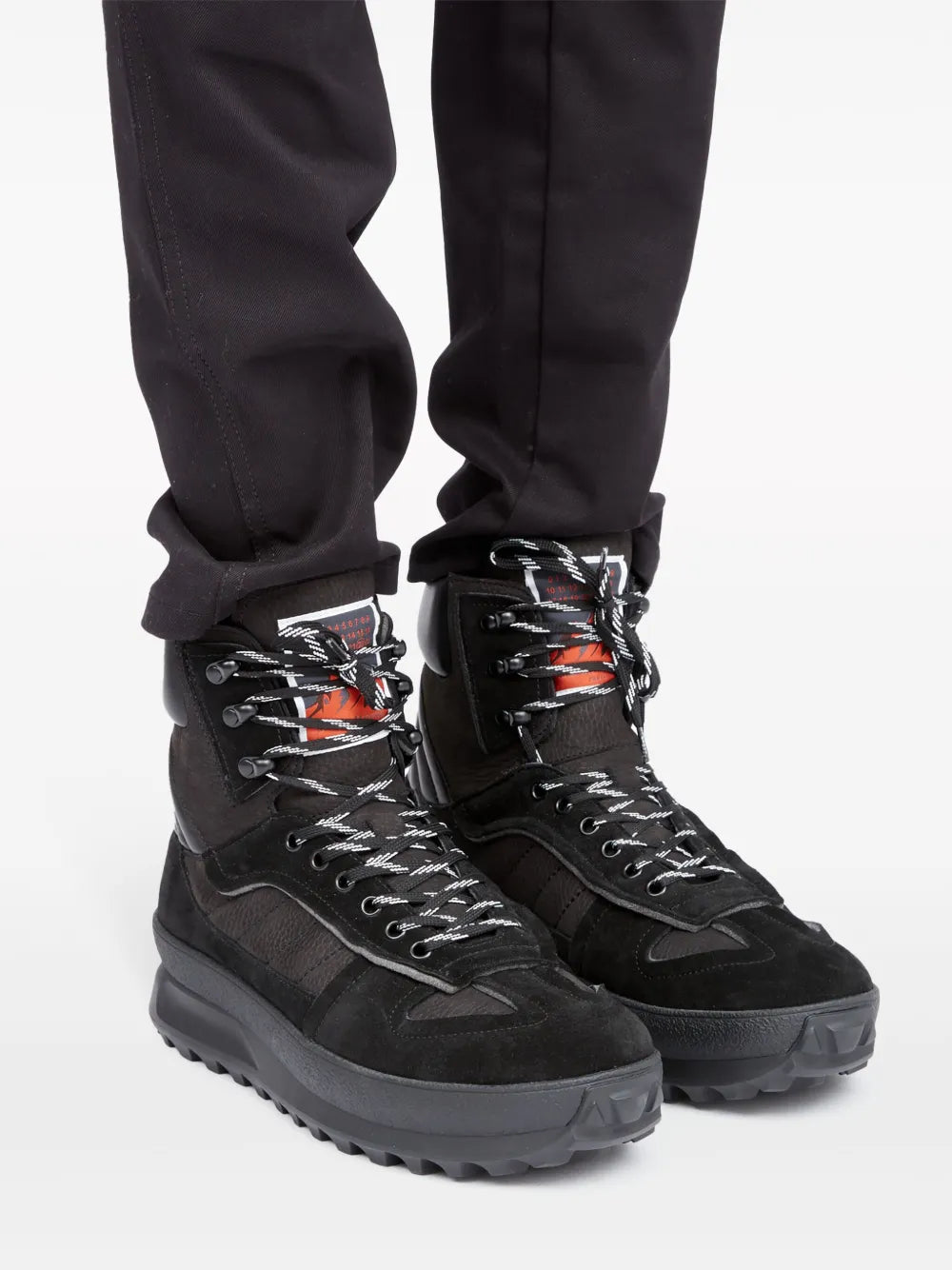 Maison Margiela Climber High-Top Leather Sneakers