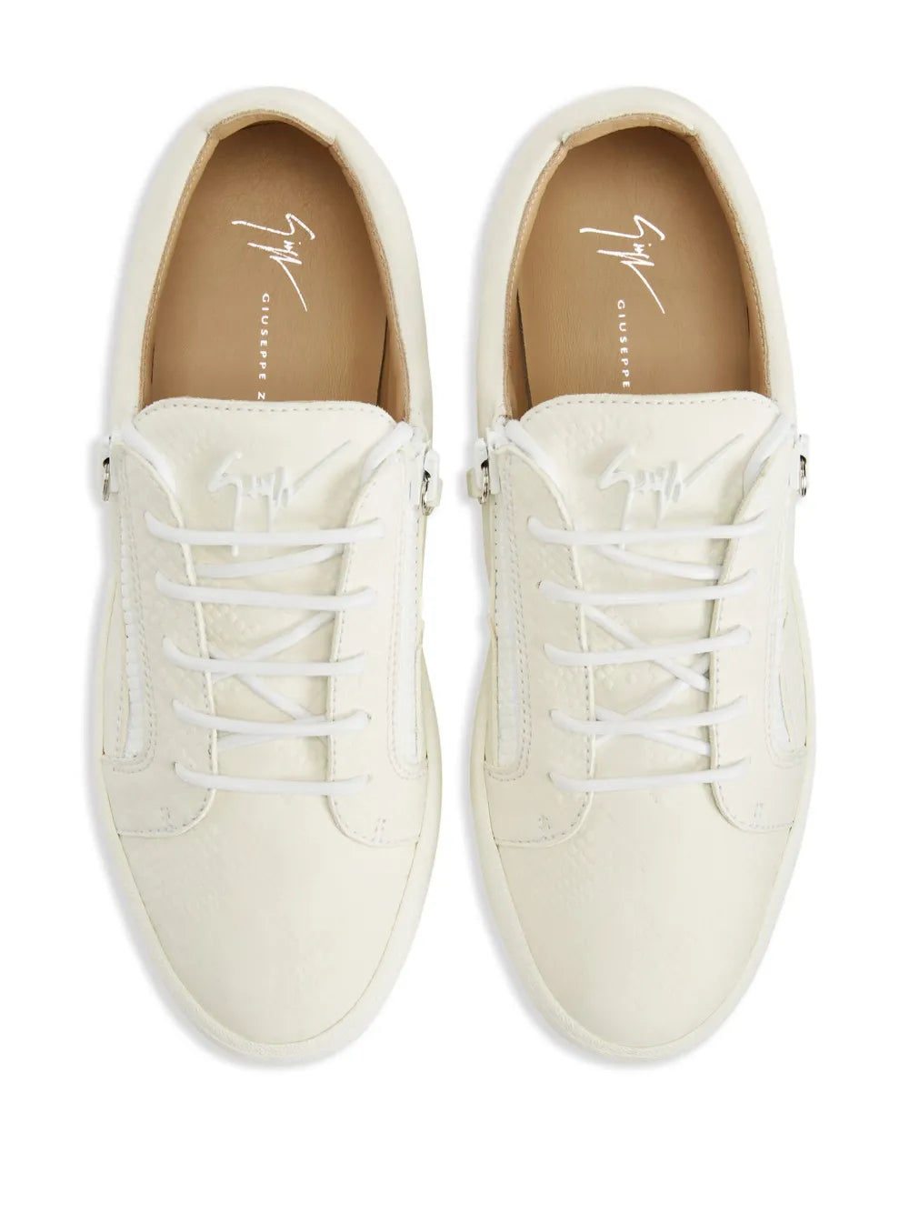 Giuseppe Zanotti Frankie Double-Zip Low-Top Sneakers