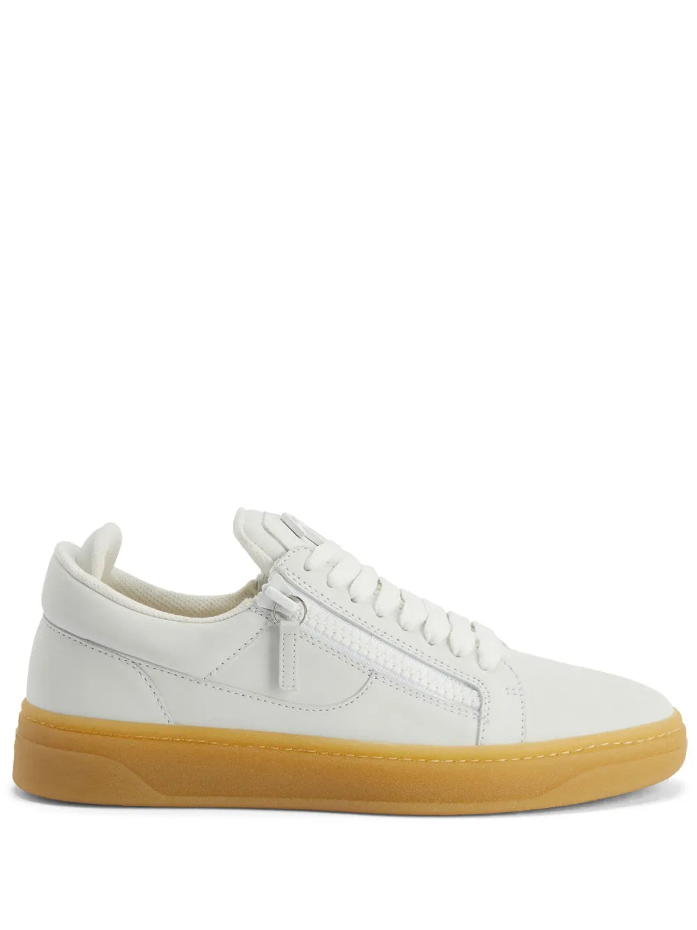 Giuseppe Zanotti Gz94 Leather Double-Zip Low-Top Sneakers