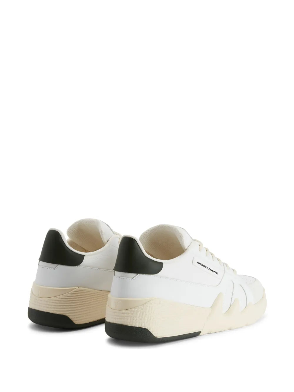 Giuseppe Zanotti Talon Logo-Patch Leather Sneakers