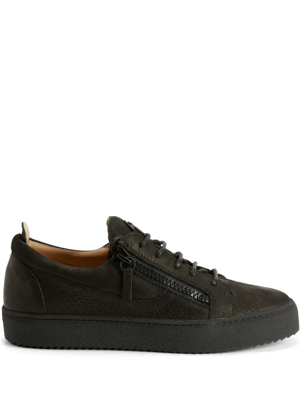 Giuseppe Zanotti Frankie Double-Zip Low-Top Sneakers