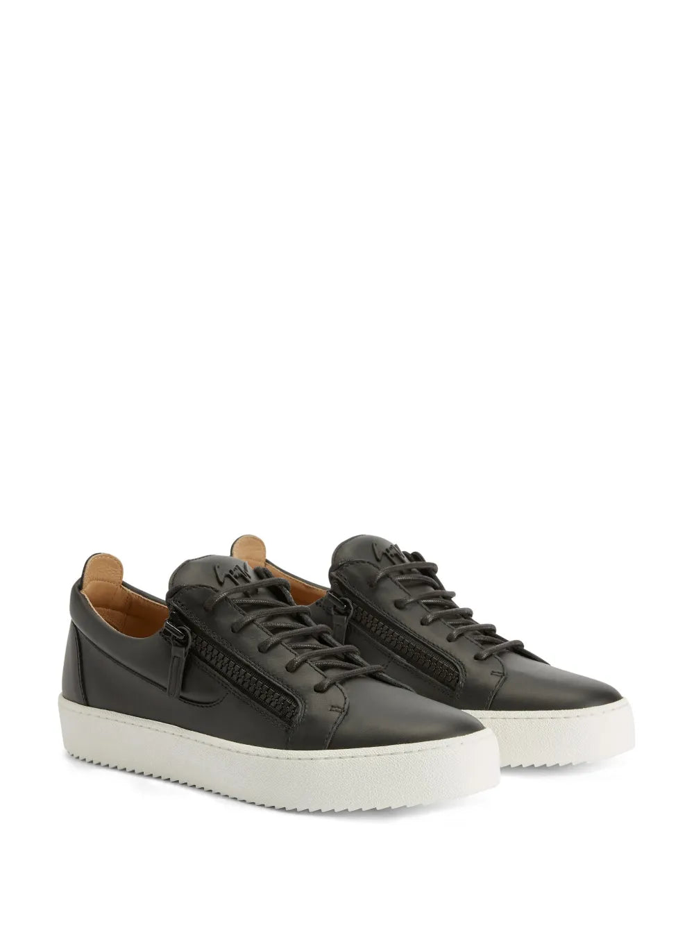 Giuseppe Zanotti Frankie Double-Zip Low-Top Sneakers