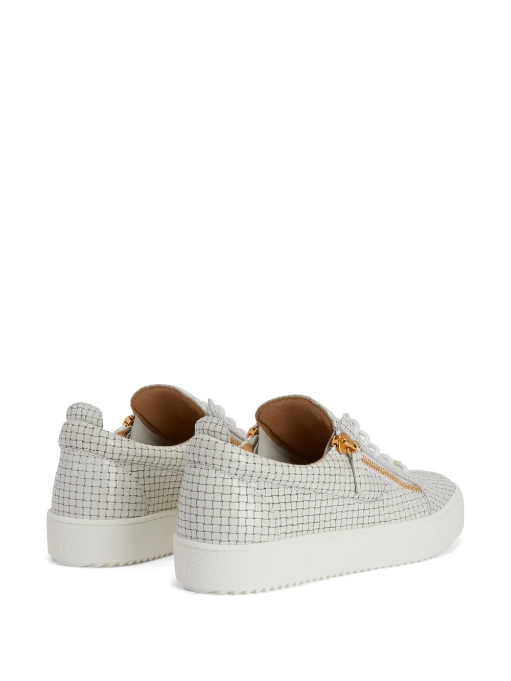 Giuseppe Zanotti Frankie Double-Zip Low-Top Sneakers