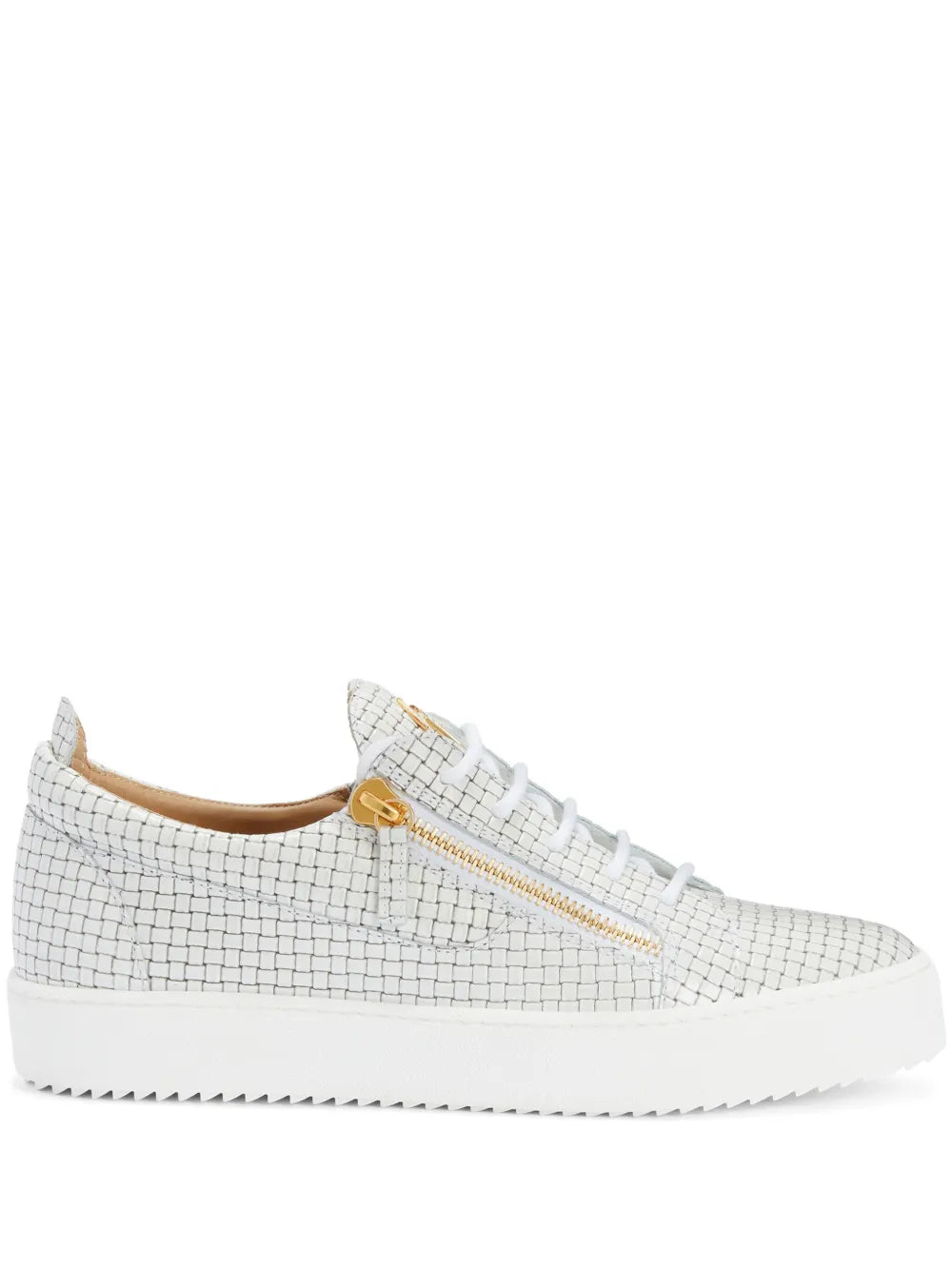 Giuseppe Zanotti Frankie Double-Zip Low-Top Sneakers