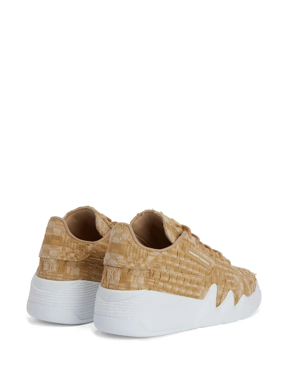 Giuseppe Zanotti Talon  Lace-Up Low-Top Sneakers