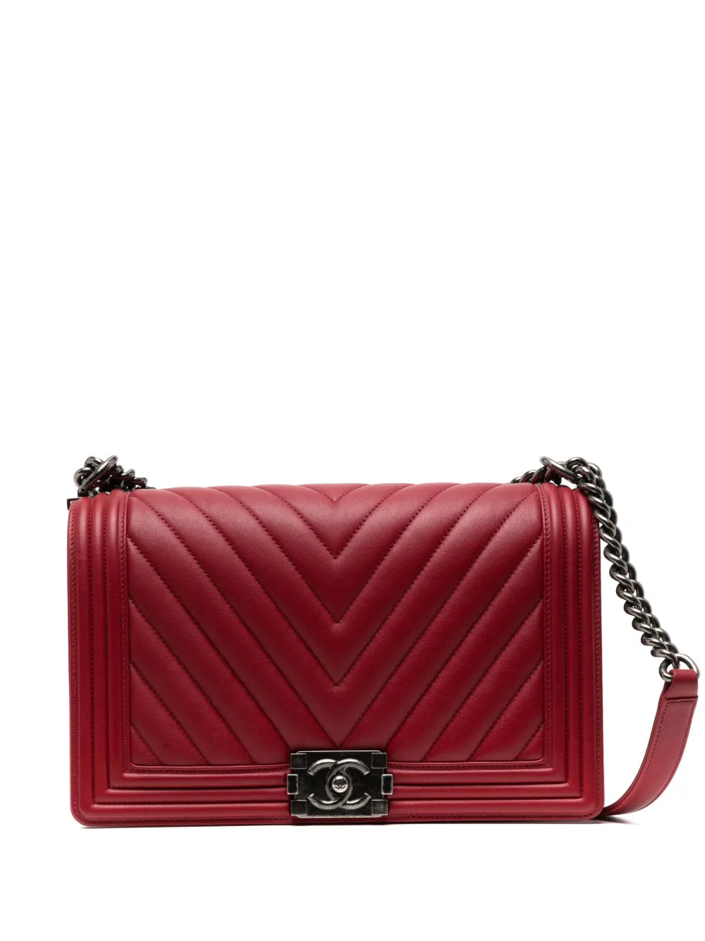 Pre-OwnedCHANEL Pre-OwnedBoy leather shoulder bag