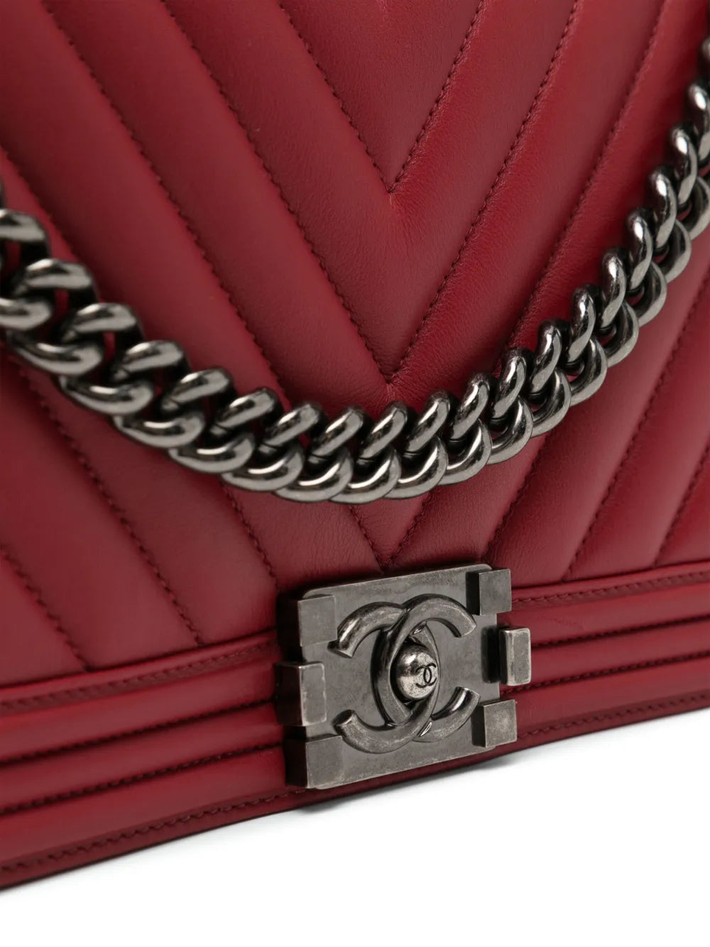 Pre-OwnedCHANEL Pre-OwnedBoy leather shoulder bag