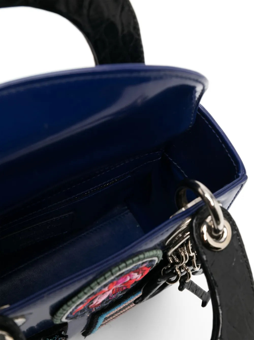 Pre-OwnedChristian Dior Pre-Ownedsmall Lady Dior two-way bag