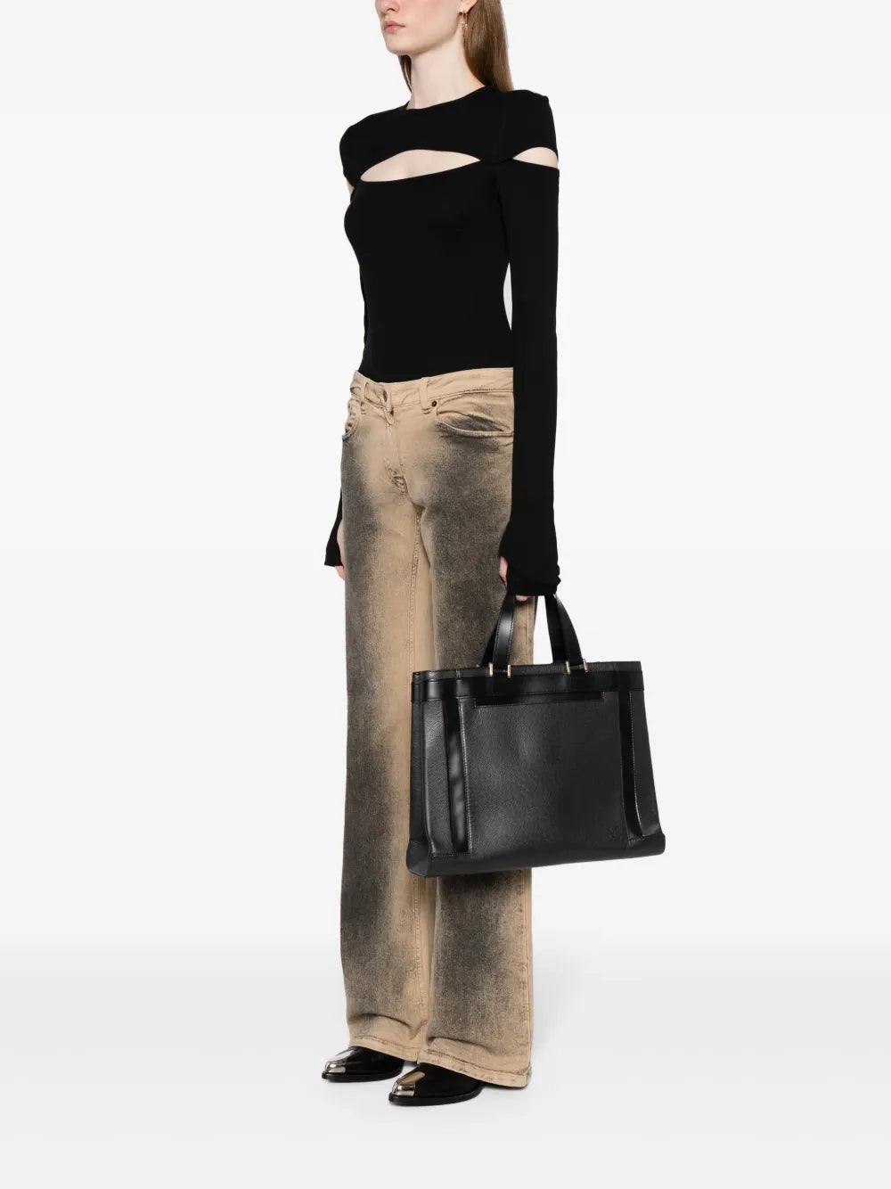 Pre-OwnedLouis Vuitton Pre-Ownedlogo-debossed handbag