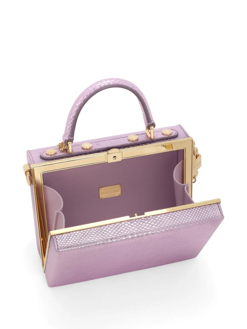 Dolce & GabbanaDolce Box leather tote bag