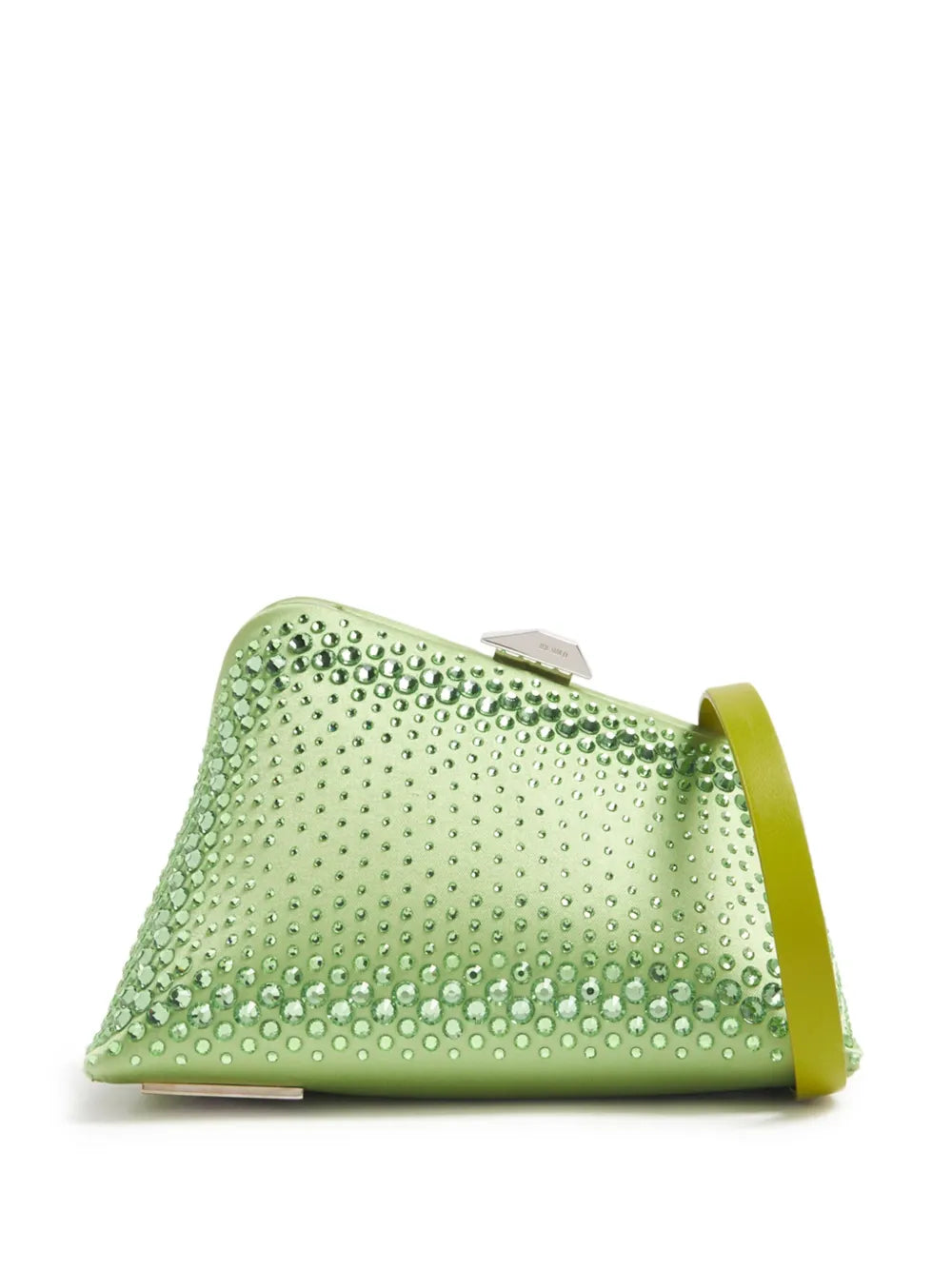 The AtticoMidnight crystal-embellished clutch bag