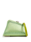 The AtticoMidnight crystal-embellished clutch bag