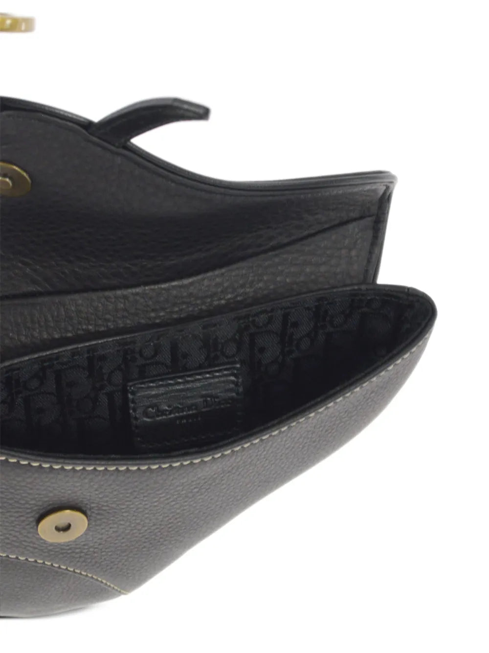 Pre-OwnedChristian Dior Pre-Owned2003 Saddle leather belt bag