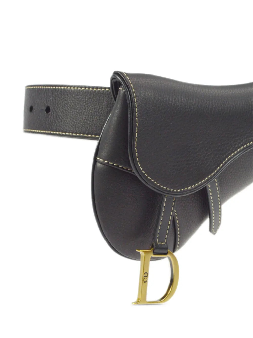 Pre-OwnedChristian Dior Pre-Owned2003 Saddle leather belt bag