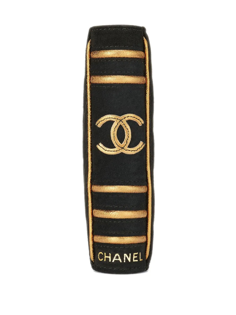 Pre-OwnedCHANEL Pre-Owned2004 CC Bible Book suede clutch bag