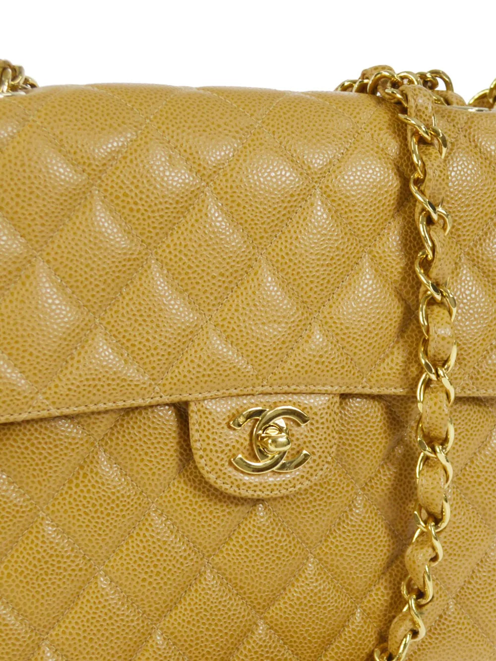 Pre-OwnedCHANEL Pre-Owned2002 jumbo Classic Flap shoulder bag