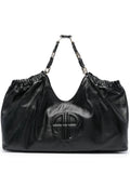 ANINE BINGlogo-embossed leather tote bag