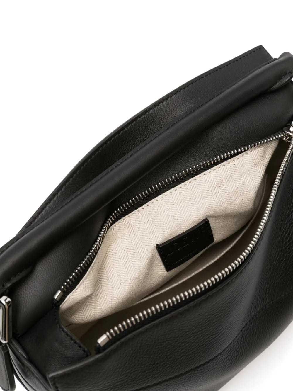 LOEWEsmall Puzzle leather bag